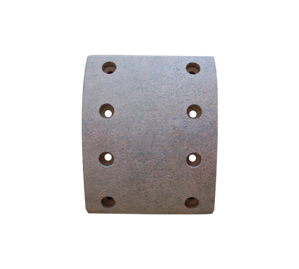 Sensitivitas yang baik fuwa axle truck Trailer drum brake lining tipe hub brake2335